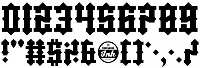 CarnivalTrash Font OTHER CHARS