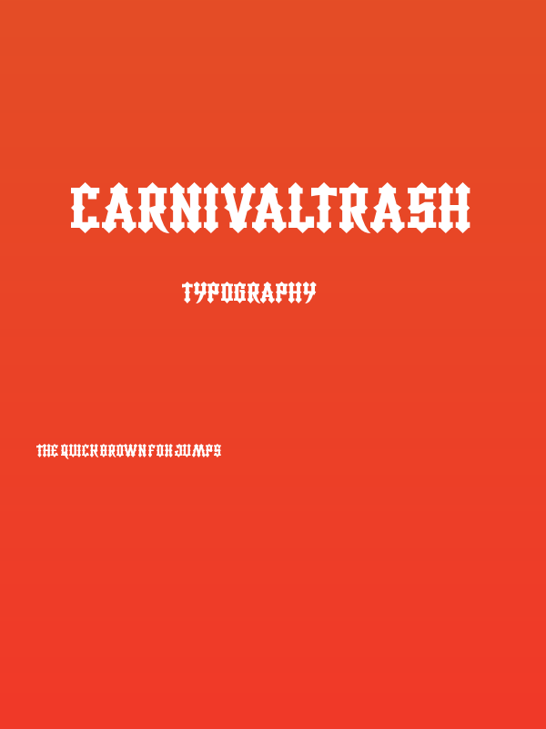 CarnivalTrash Poster