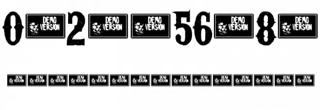 Carnivalee Freakshow Demo Font OTHER CHARS