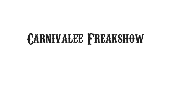 Carnivalee Freakshow Logo