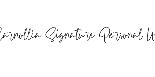 Carnollia Signature Personal Us Logo
