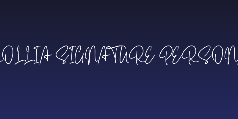 Carnollia Signature Personal Us Social Header