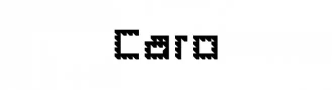 Caro  免费字体下载