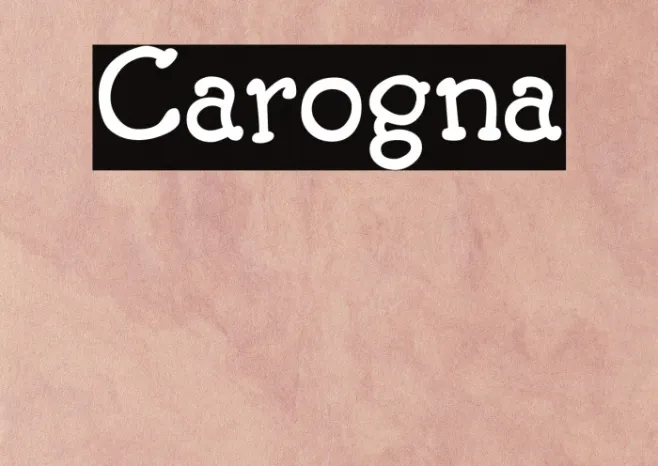 Carogna Example 1