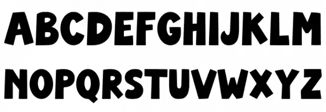 Carol Cheers Regular Schriftart Gro&szlig;