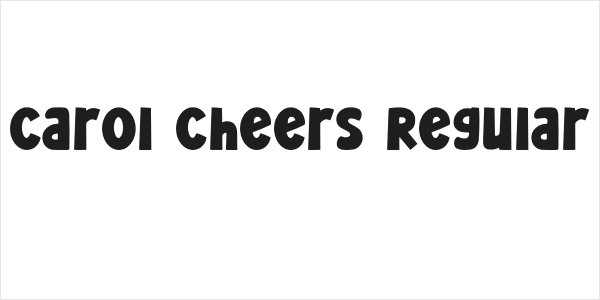 Carol Cheers Regular Logo