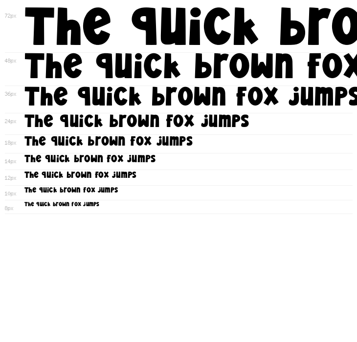 Carol Cheers Regular Waterfall