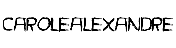 CaroleAlexandre  नि: शुल्क फ़ॉन्ट्स डाउनलोड