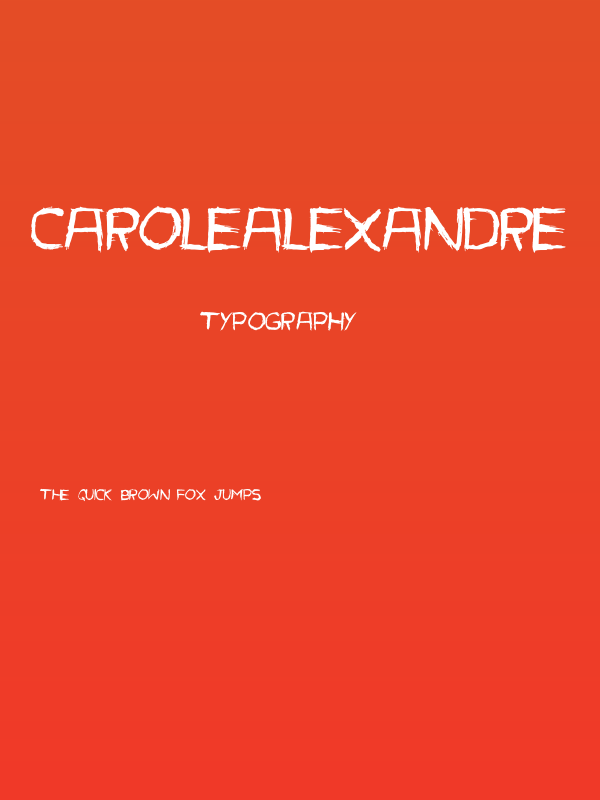 CaroleAlexandre Poster