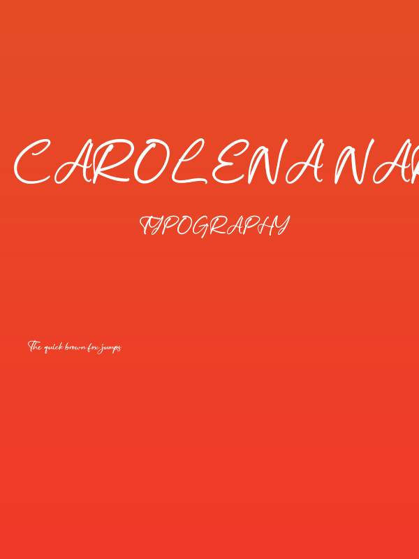 Carolena Narashy Poster