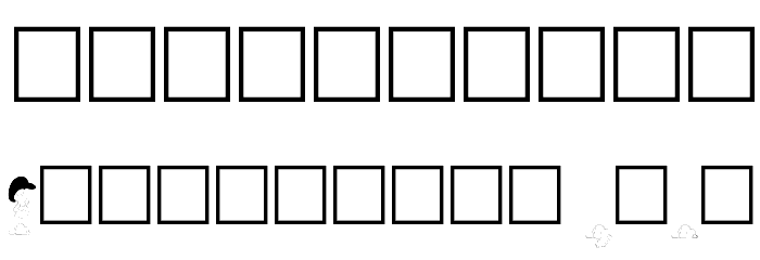 CarolesChunk Font OTHER CHARS