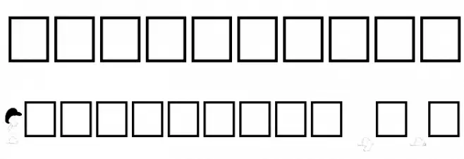 CarolesChunk Font OTHER CHARS