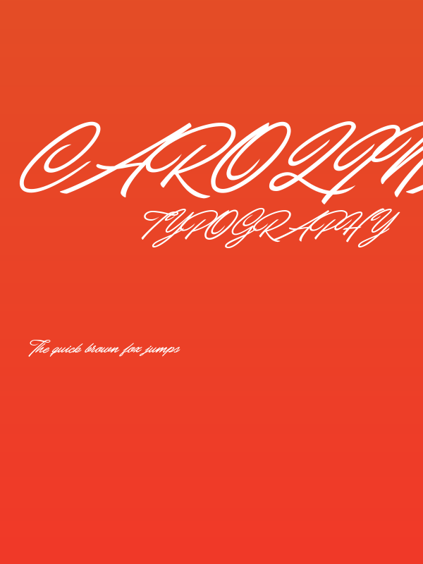 Carolina Hills Personal Use Poster