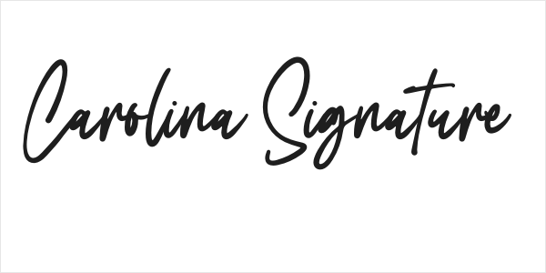 Carolina Signature Logo