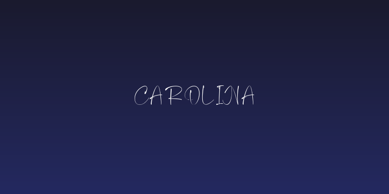 Carolina Social Header