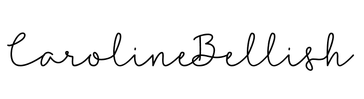 Caroline Bellish  font caratteri gratis