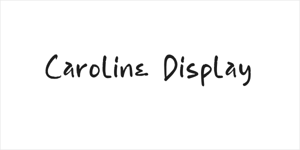 Caroline Display Logo
