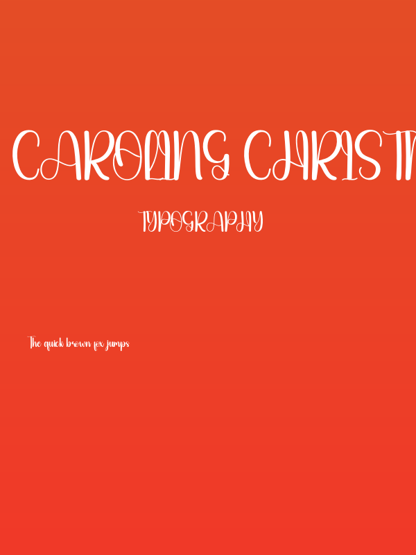 Caroling Christmas Poster