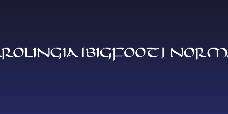 Carolingia [BigfooT]  Normal Social Header