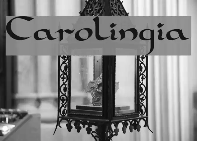 Carolingia Font examples