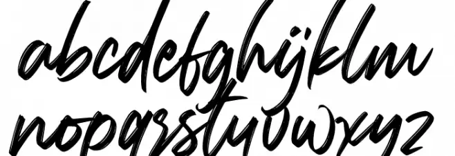 Carolissa Шрифта строчной