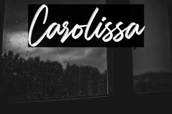 Carolissa Font examples