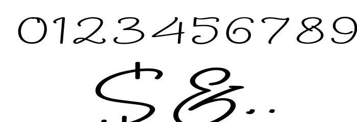 Carolline Demo Font OTHER CHARS