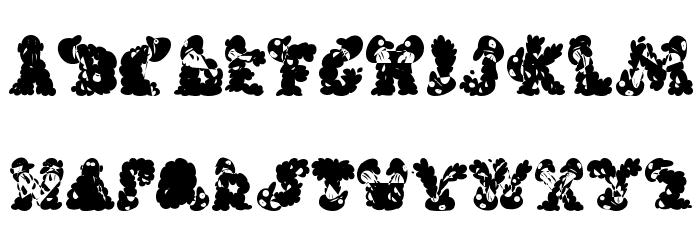 Carols Regular Font LOWERCASE