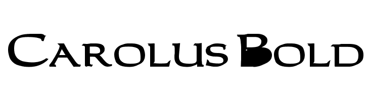Carolus Bold  नि: शुल्क फ़ॉन्ट्स डाउनलोड