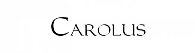 Carolus  フリーフォントのダウンロード