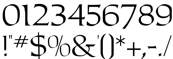 Carolus Font OTHER CHARS