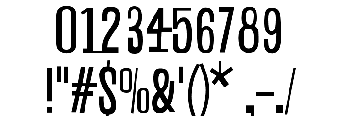 Caron Circumflex Font OTHER CHARS