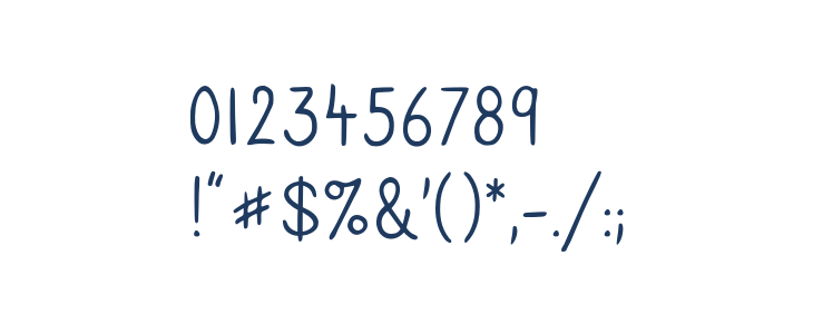 Caroni Regular Other Characters