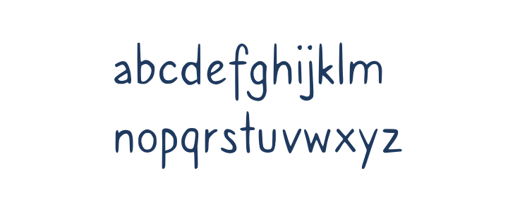 Caroni Regular Lowercase