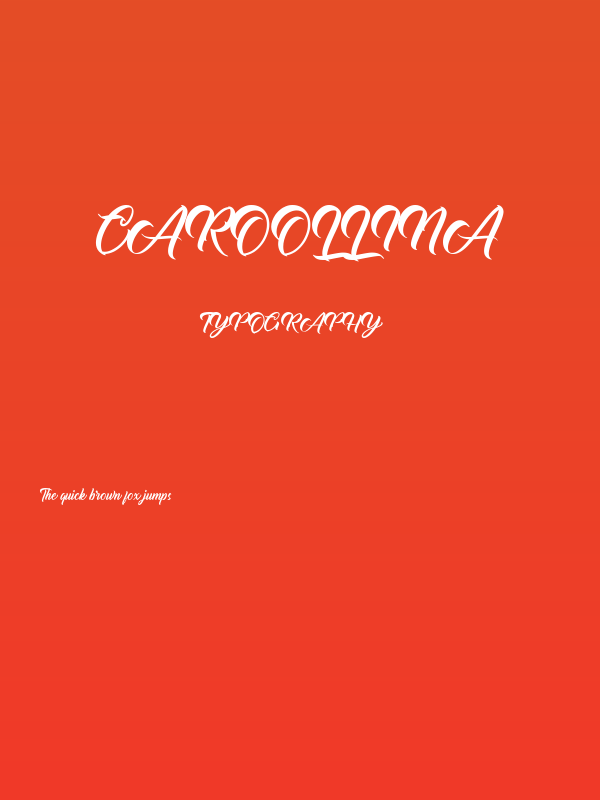 Caroollina Poster