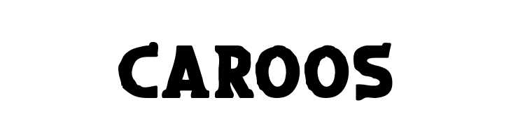 Caroos  les polices de caractères gratuit tlcharger