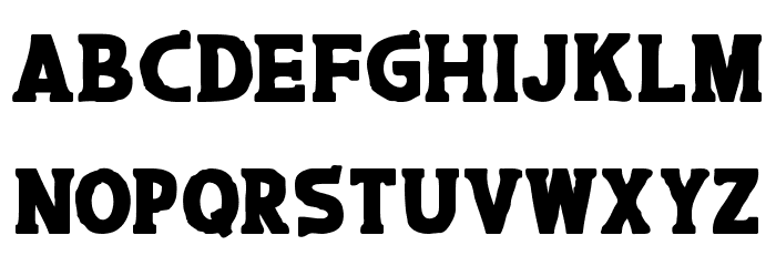 Caroos Font LOWERCASE