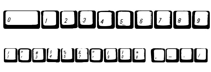Carpal Tunnel Font OTHER CHARS