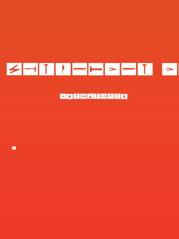 Carpenter Tools Poster