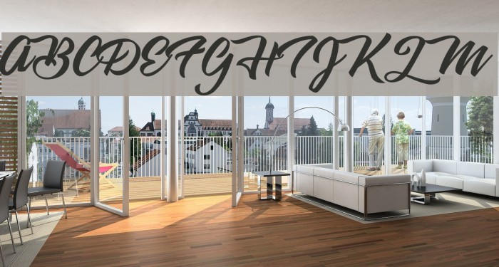 Carpenters Personal Use Regular Font examples