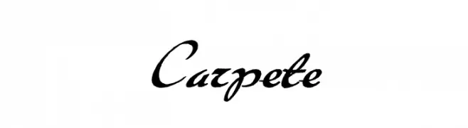 Carpete  Frei Schriftart Herunterladen
