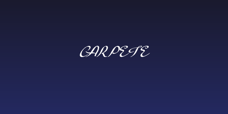 Carpete Social Header