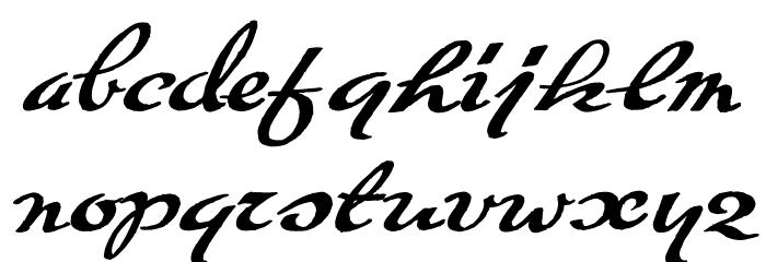 Carpete Font LOWERCASE