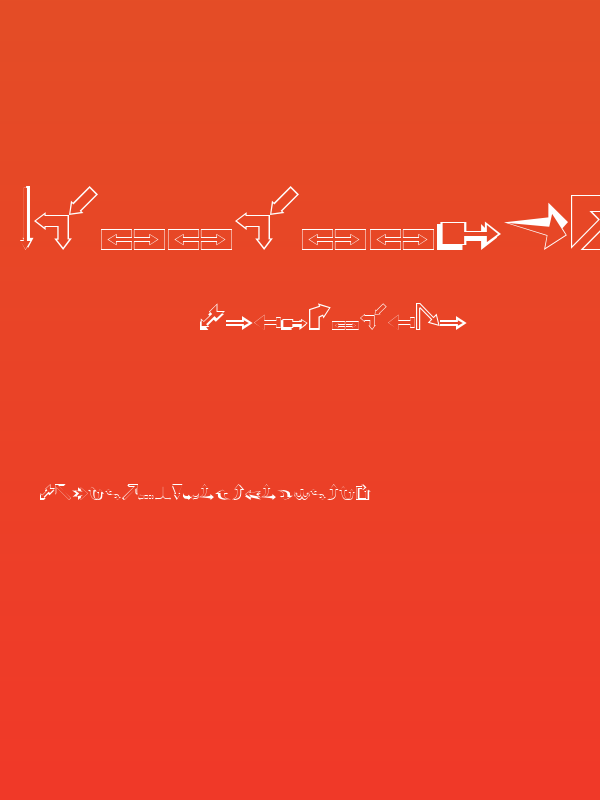 Carr Arrows [outline] Poster