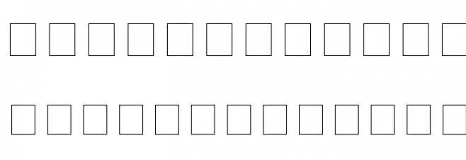 Carr Dingbats 1 फ़ॉन्ट लोअरकेस