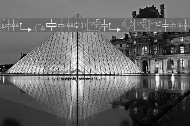 Carr Electronic Dingbats Schriftart examples