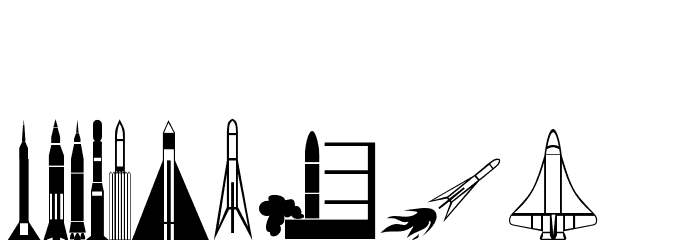 Carr Space フォント その他の文字