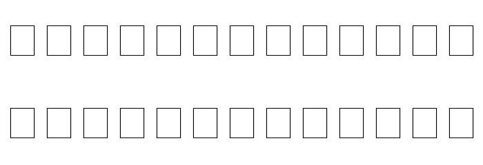 Carr Space フォント 小文字