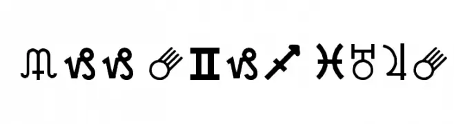 CarrAstroDings  Frei Schriftart Herunterladen