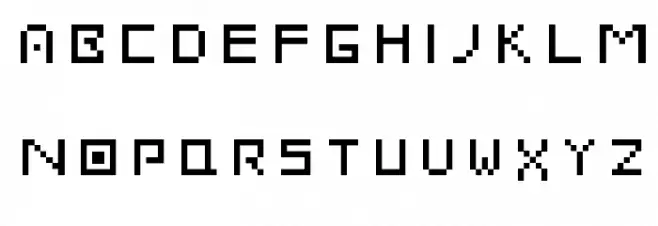 Carrera font Regular 字体 大写